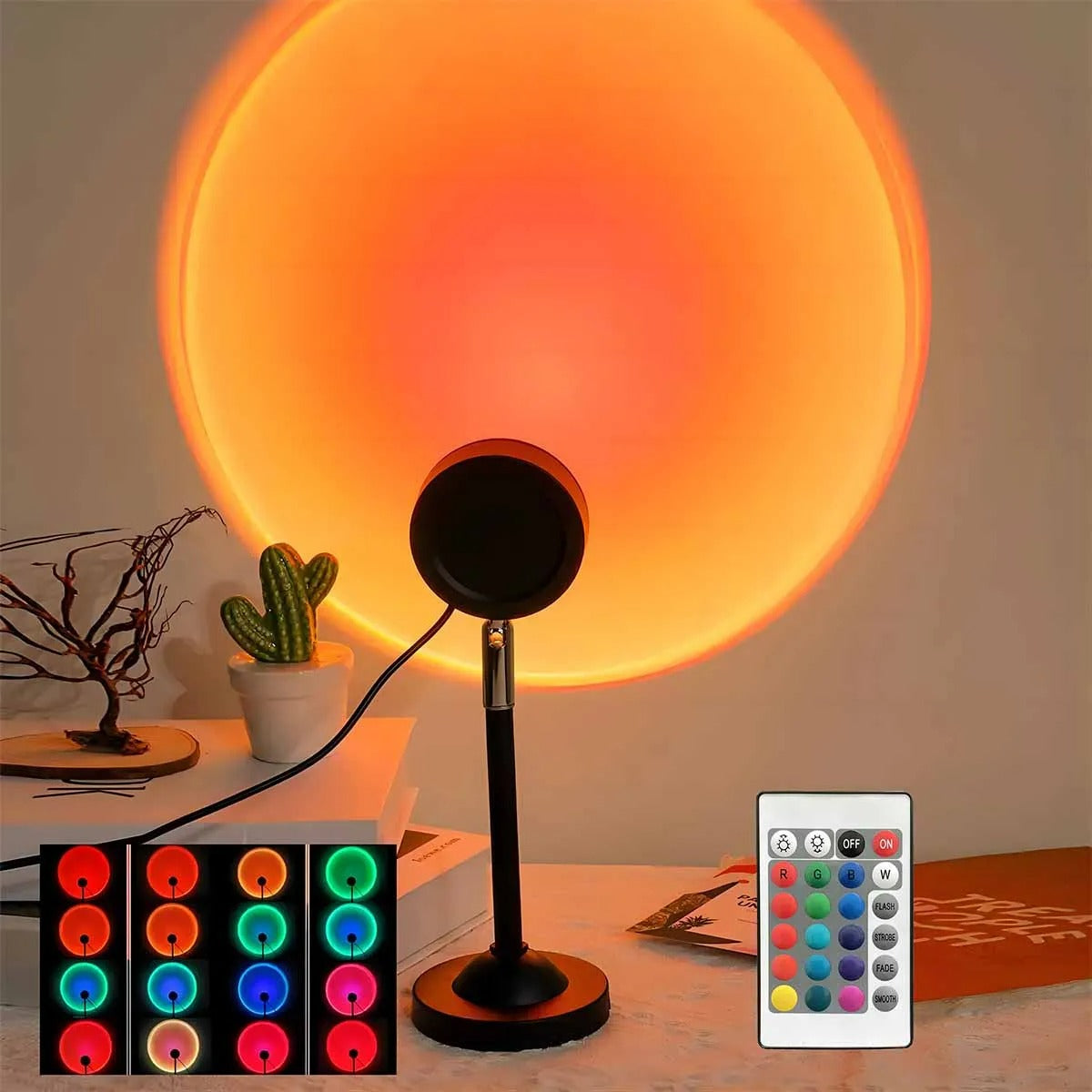 Sunset Glow Projection Lamp Arlo